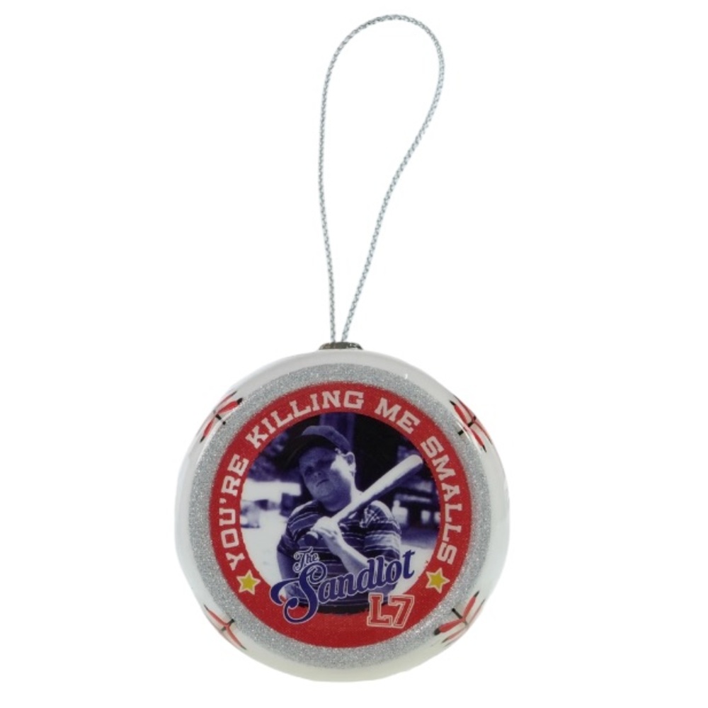 The Sandlot Baseball Christmas Ornament You’re Killing Me Smalls Ham Porter NWT